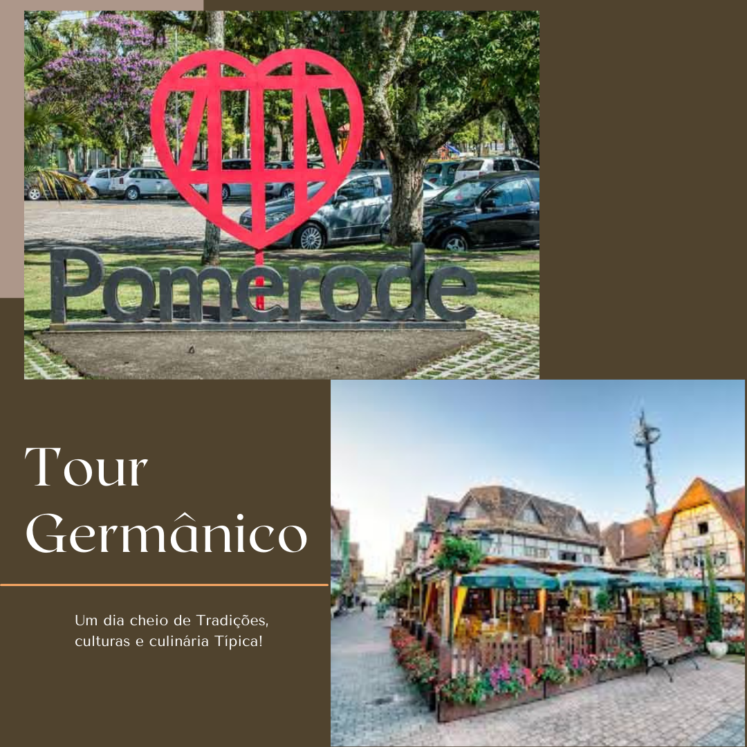 POMERODE BLUMENAU TOUR GERMANICO